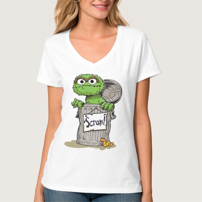 Oscar, Grouch Scram T-shirt (Framsida)