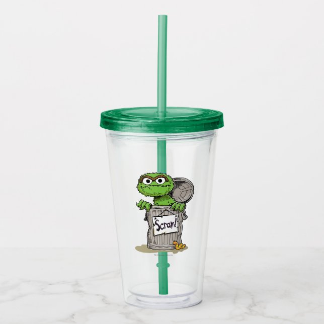 Oscar, Grouch Scram Take Away Mugg (Framsida)