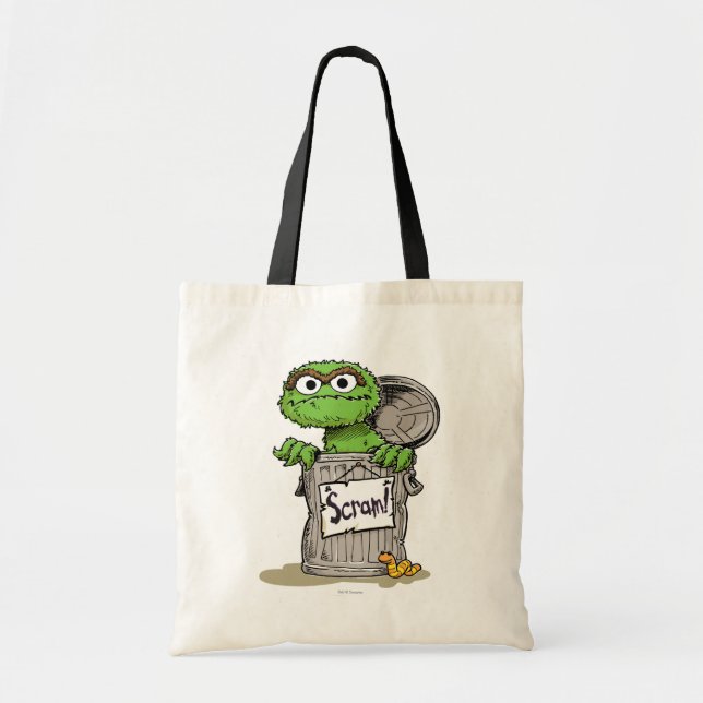 Oscar, Grouch Scram Tygkasse (Framsidan)
