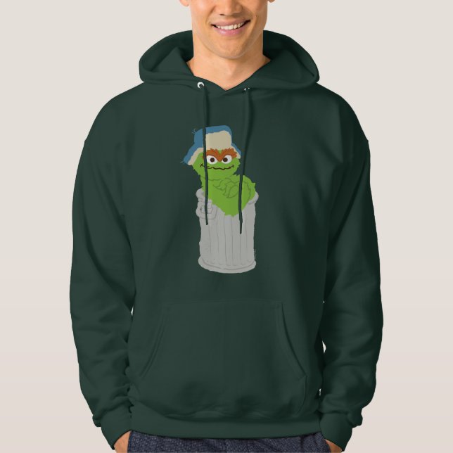 Oscar, Grouch Sopor Can Lean Hoodie (Framsida)