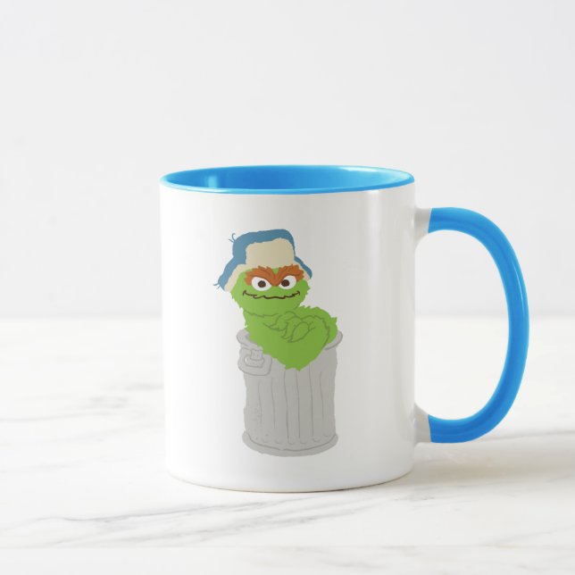 Oscar, Grouch Sopor Can Lean Mugg (Höger)