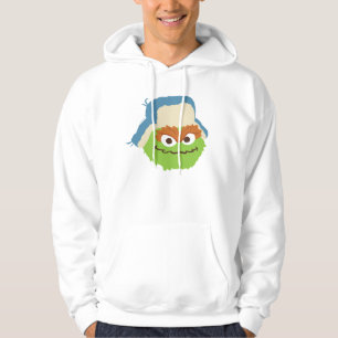 Oscar, Grouch Woodland Ansikte Hoodie