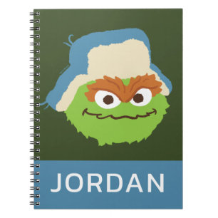 Oscar, Grouch Woodland Ansikte   Lägg till ditt na Anteckningsbok