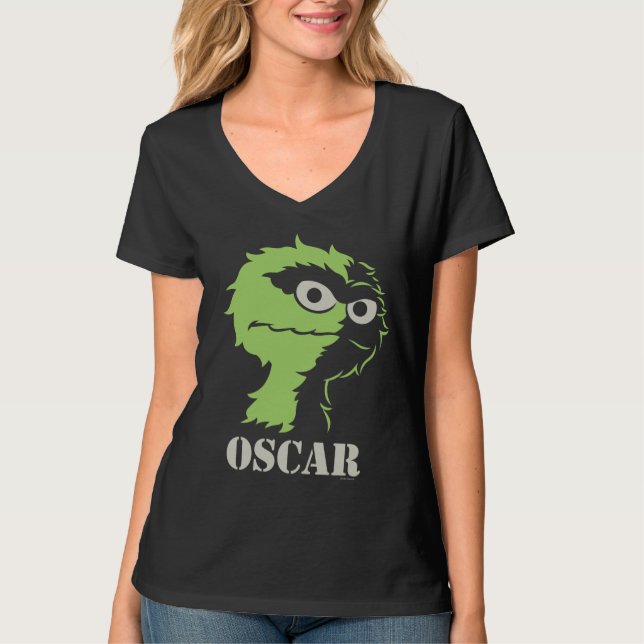 Oscar i Grouch-halvan Tee Shirt (Framsida)