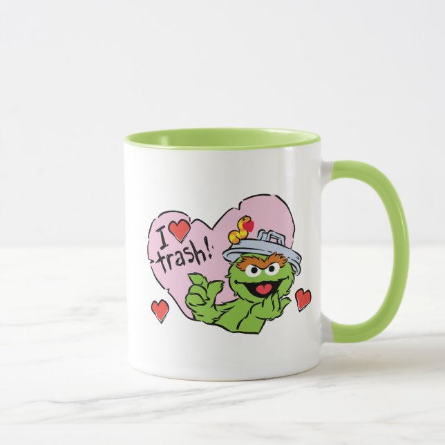 Oscar "I Kärlek Sopor" Valentine Mugg (Höger)