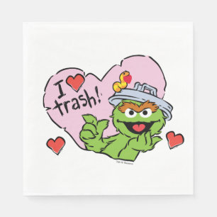 Oscar "I Kärlek Sopor" Valentine Pappersservett