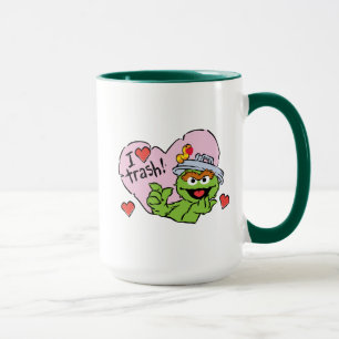 Oscar "Jag älskar skräp" Valentine Mugg