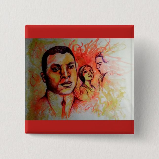 Oscar Micheaux - den svart innerfälten knäppas Knapp (Framsida)