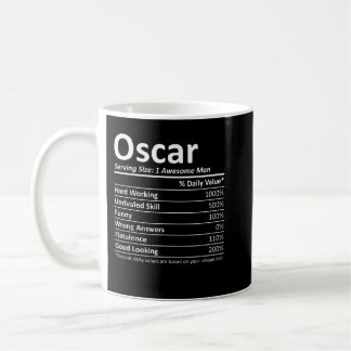 OSCAR Nutrition Funny Birthday Personlig Namn G Kaffemugg