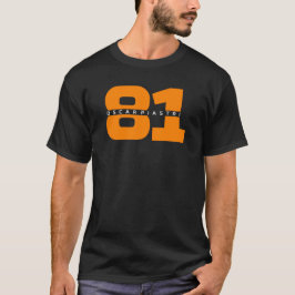 Oscar Piastri McLaren Formel 1 nummer 81 Logotyp T Shirt