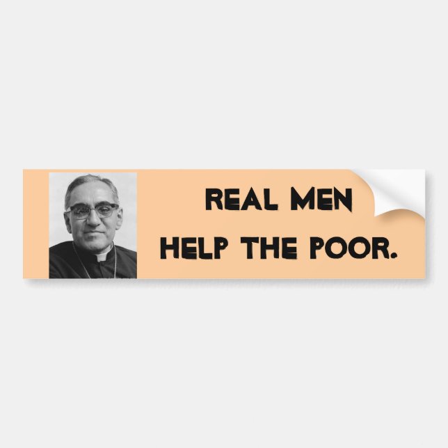 Oscar Romero bildekal (Framsidan)