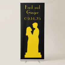 Oscar stil Bröllop Banner