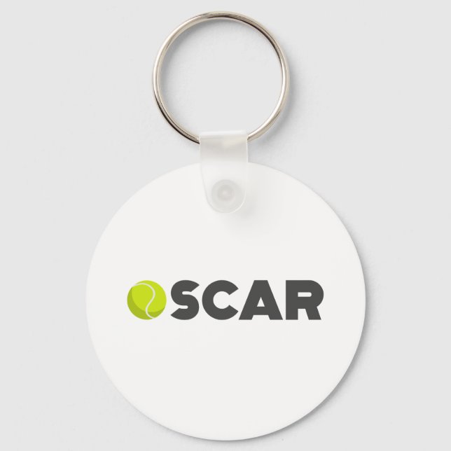 Oscar Tennis Nyckelring (Framsida)