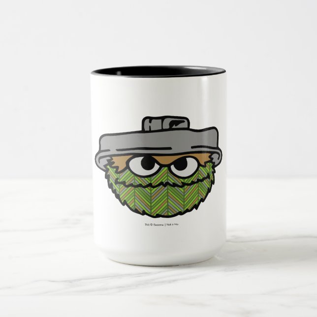 Oscar the Grouch | 80:s baksida Mugg (Center)