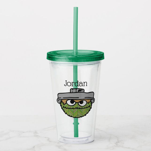 Oscar the Grouch | 80:s baksida Take Away Mugg (Framsida)
