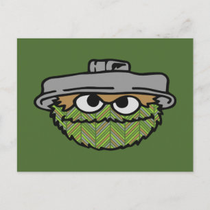 Oscar the Grouch 80:s baksida Vykort