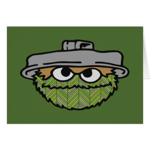 Oscar the Grouch 80-tals tillbakablick Hälsningskort