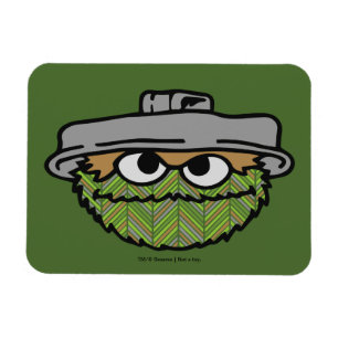 Oscar the Grouch   80-tals tillbakablick Magnet