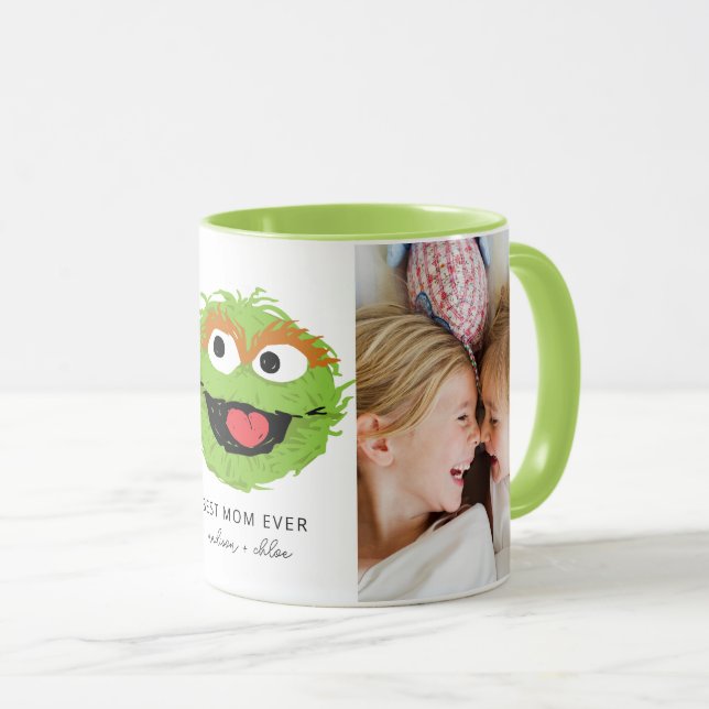 Oscar the Grouch | Bästa Mamma - Foto Mugg (Framsida höger)
