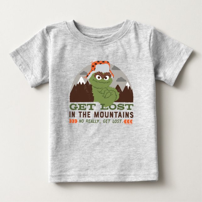 Oscar The Grouch | Den Stora Naturen T Shirt (Framsida)