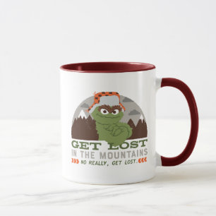 Oscar The Grouch Den Stora Utomhuslivet Mugg