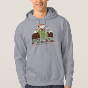 Oscar The Grouch   Den Stora Utomhusvärlden Hoodie