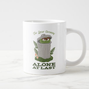 Oscar The Grouch Den Stora Utomhusvärlden Jumbo Mugg