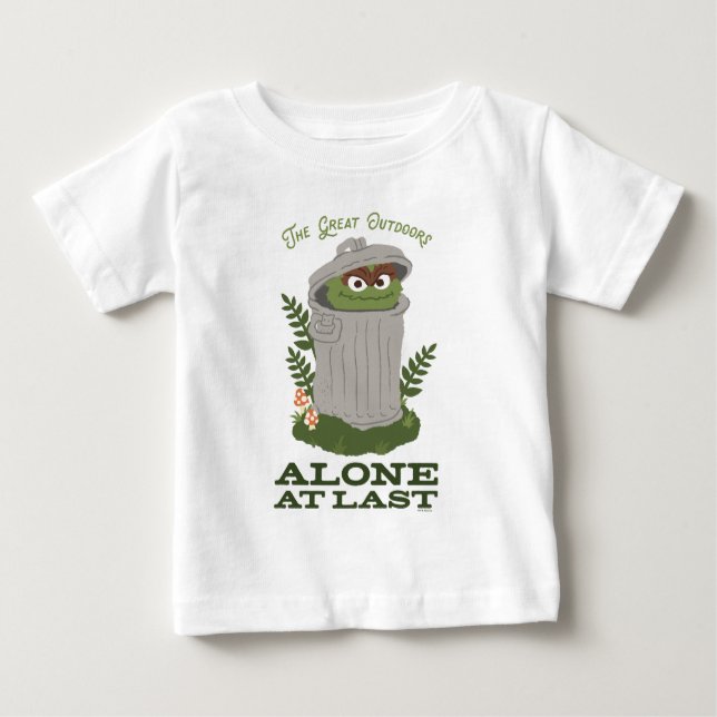 Oscar The Grouch | Det stora friluftslivet T Shirt (Framsida)