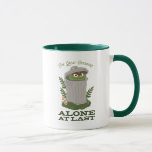Oscar The Grouch Det Stora Utomhuslivet Mugg