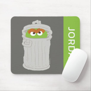 Oscar the Grouch & His Trash Can Add Your Name Musmatta
