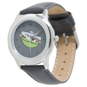 Oscar the Grouch Jag känner Grouchy i dag! Armbandsur