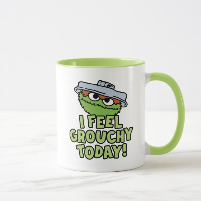 Oscar the Grouch | Jag känner Grouchy i dag! Mugg (Höger)