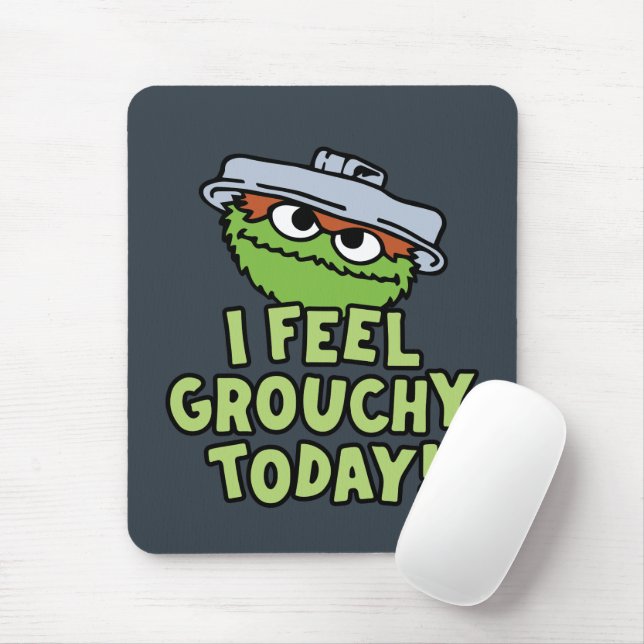 Oscar the Grouch | Jag känner Grouchy i dag! Musmatta (Med mus)