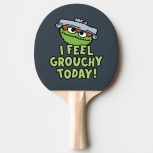 Oscar the Grouch Jag känner Grouchy i dag! Pingisracket