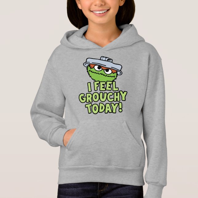 Oscar the Grouch | Jag känner Grouchy i dag! T Shirt (Framsida)