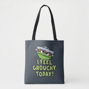 Oscar the Grouch Jag känner Grouchy i dag! Tygkasse