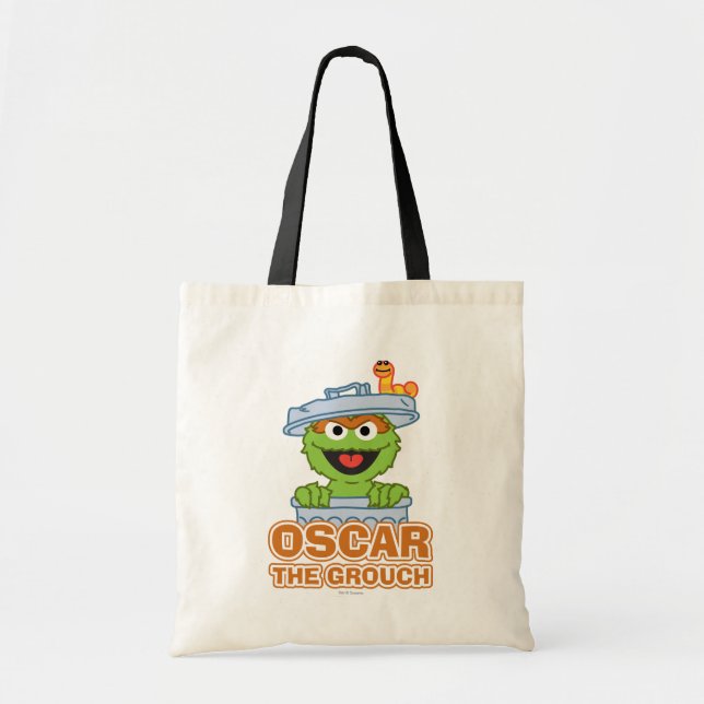 Oscar the Grouch klassisk stil Tygkasse (Framsidan)