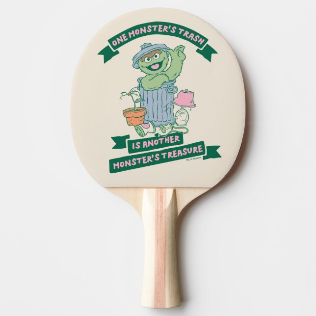 Oscar the Grouch | Monster Treasure Graphic Pingisracket (Framsidan)