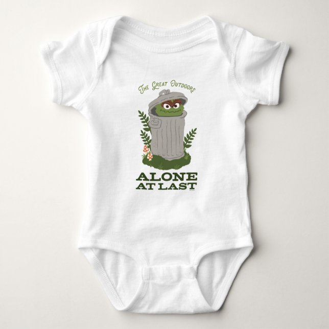 Oscar The Grouch | Naturen T Shirt (Framsida)