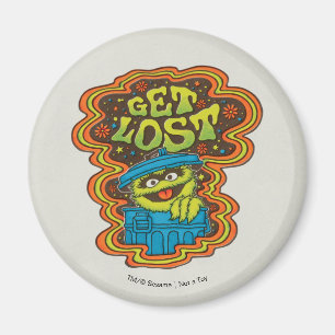 Oscar the Grouch Psykedelisk Magnet
