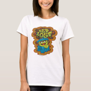 Oscar the Grouch Psykedelisk T Shirt