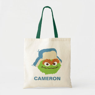 Oscar the Grouch Skogsansikte Lägg till ditt nam Tygkasse