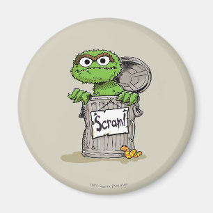 Oscar the Grouch Störta Magnet