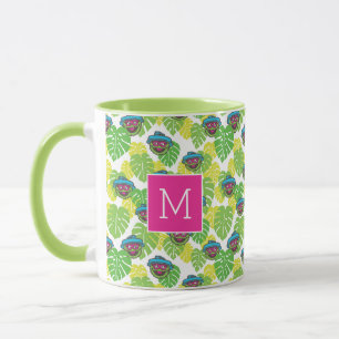 Oscar the Grouch Tropiskt Mönster Mugg
