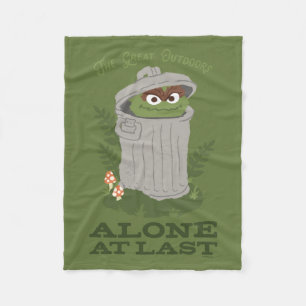 Oscar The Grouch Underbara utomhus Fleecefilt