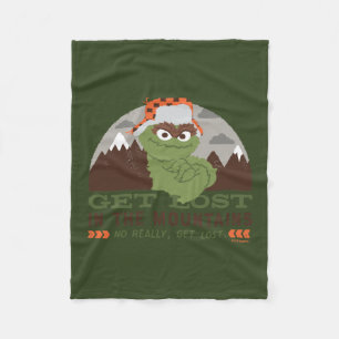 Oscar The Grouch Underbara utomhus Fleecefilt