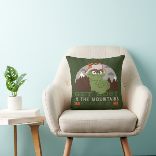 Oscar The Grouch   Underbara utomhus Kudde