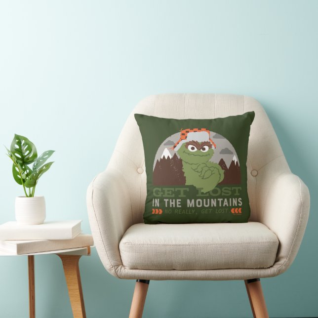 Oscar The Grouch | Underbara utomhus Kudde (Stol)