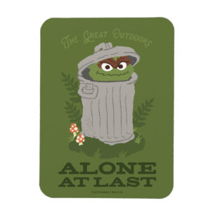 Oscar The Grouch Underbara utomhus Magnet