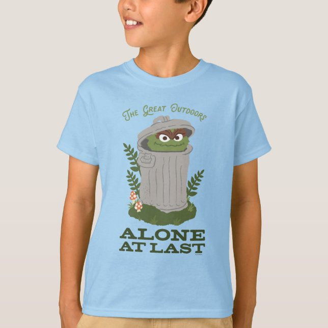 Oscar The Grouch | Underbara utomhus T Shirt (Framsida)